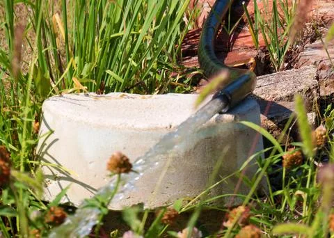 The flow of water Stock Photos