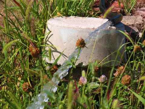 The flow of water Stock Photos