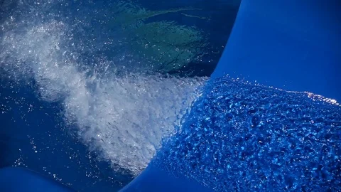 The flow of water. Slow motion video. 240 fps. Stock-Footage 92008372