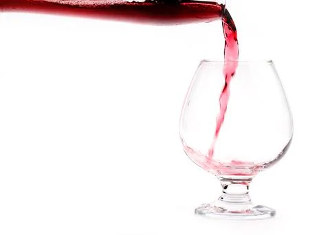 The flow of wine Stock Photos