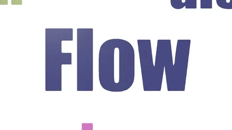 Flow Wordcloud Animated Isolated Stock Footage 103665745