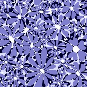 Flowal seamless pattern. Stock Illustration