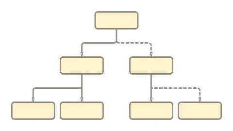 Flowchart diagram infographic layout template Illustrazione stock