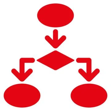Flowchart Icon from Commerce Set イラスト素材