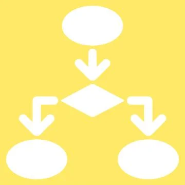 Flowchart Icon from Commerce Set イラスト素材