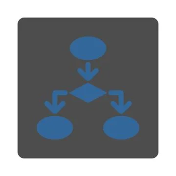 Flowchart Icon Illustrazione stock