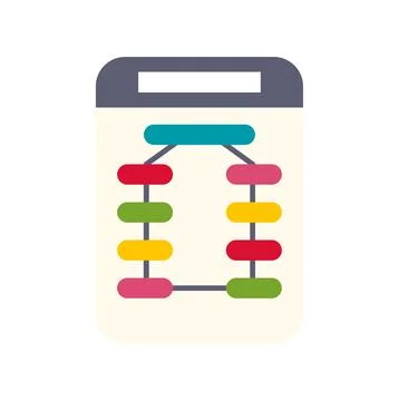 Flowchart showing hierarchical structure and organized data Stock Illustration