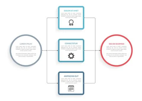 Flowchart Template Stock Illustration