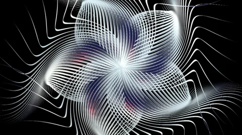 Flower 001 vj loop 1080p with alpha Stock Footage 34502507