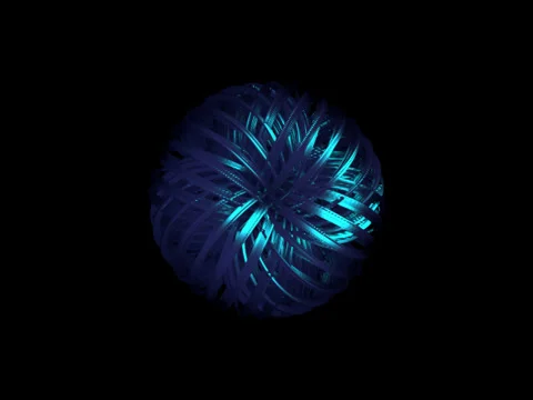 Flower 002 vj loop WEB with alpha Stock Footage 34504225