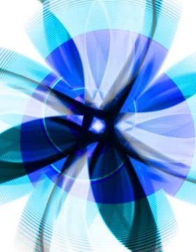 Flower Abstract Stock Illustration