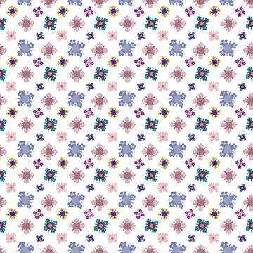 Flower and branch. Stock Illustration