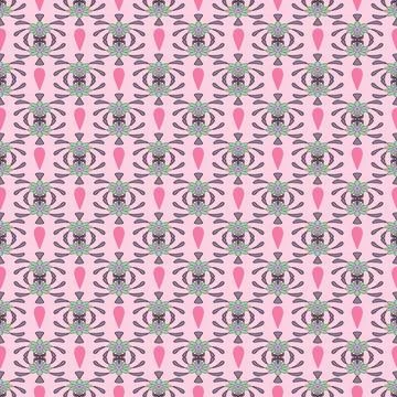 Flower and drop Illustrazione stock