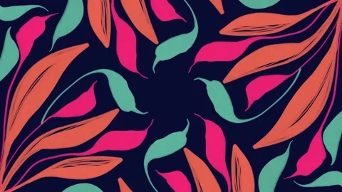 Flower animation Stock Footage 155315854