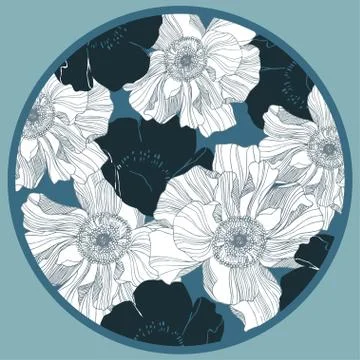 Flower arrangement Stock Illustration