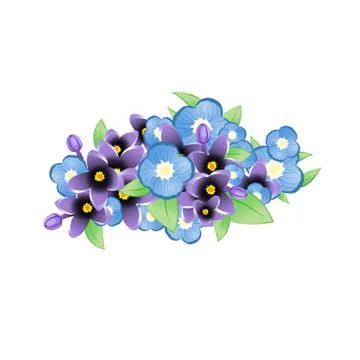 Flower arrangement Stock Illustration