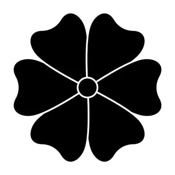 Flower B Stock-Illustration