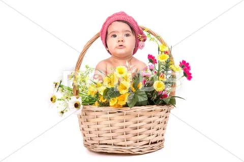 Flower baby Stock Photos