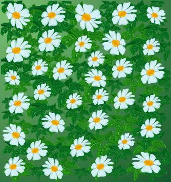 Flower background. Stock Illustration