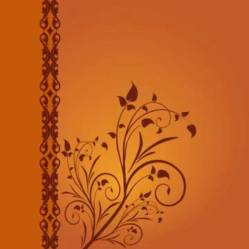 Flower background. Stock Illustration