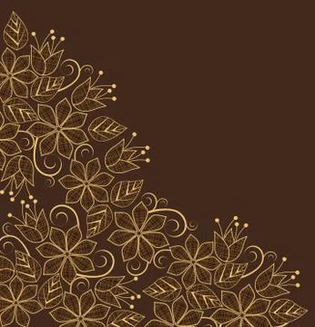 Flower background Stock Illustration