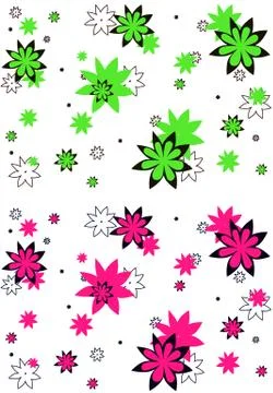 Flower background Stock Illustration
