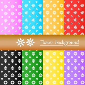Flower  background Stock Illustration