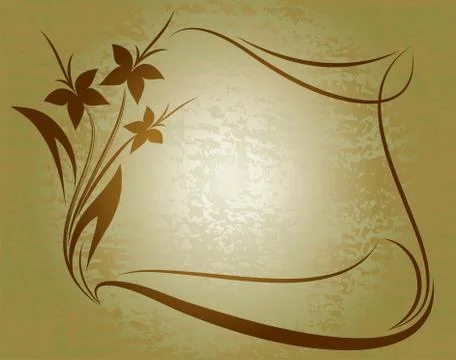 Flower background. Stock Illustration