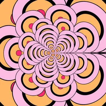 Flower background Stock Illustration