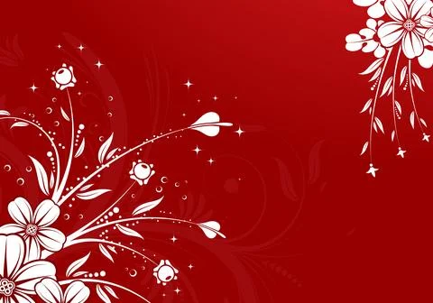 Flower background Stock Illustration