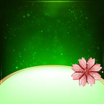 Flower background with space for text 스톡 일러스트