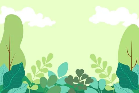 Flower Background Vector Stock Illustration