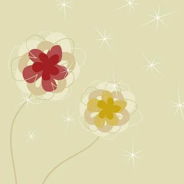 Flower a background3 Foto stock