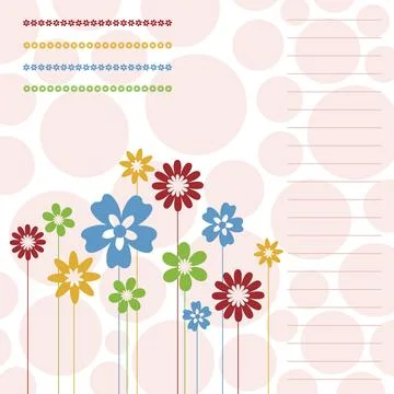 Flower a background4 Stockfoto's