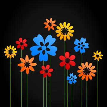 Flower a background8 Stockfoto's