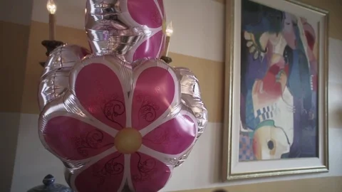 Flower Balloons Stock Footage 82538797