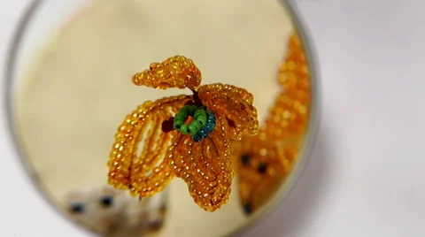 Flower Bead Video stock 44542694