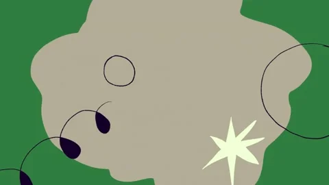 Flower black drawing of star in the sky bird flying gray an image words dog Stock-Footage 335696017