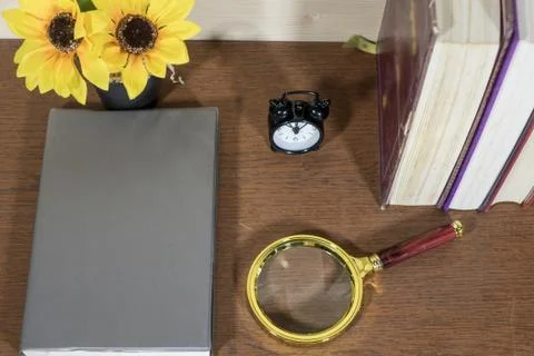Flower book Stock Photos