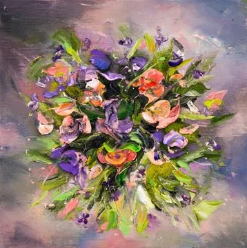 Flower bouquet Stock Illustration