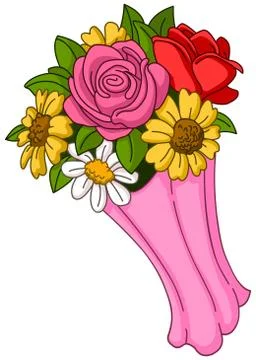 Flower bouquet Stock Illustration