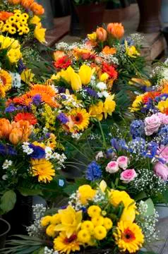 Flower Bouquets Stock Photos