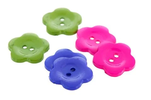 Flower buttons Foto stock