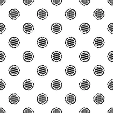 Flower cake pattern seamless vector 스톡 일러스트