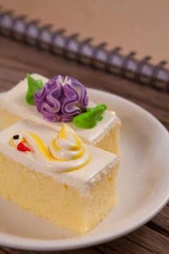 Flower cake Stock Photos