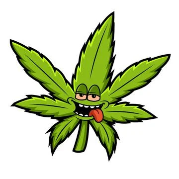 Flower cannabis Stock Illustration