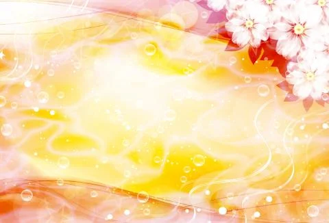 Flower Card Stock-Illustration