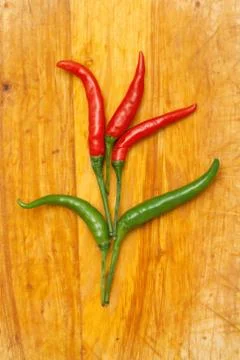 Flower from chilli pepper Stock Photos