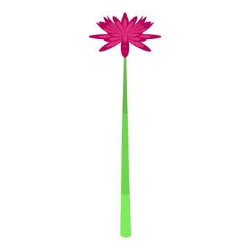 Flower chives icon isometric vector. Fresh onion Stock Illustration
