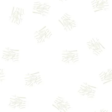Flower coconut coco glyph seamless pattern Stock Illustration